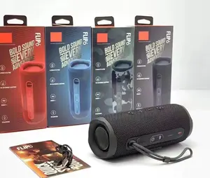 Schlussverkauf Flip 6 Bluetooth-Lautsprecher Stereo Bass Outdoor wasserdicht tragbare drahtlose BT-Lautsprecher Flip6