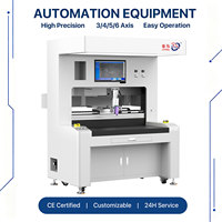 Mesin Perekat Epoxy 2 Komponen Dispenser Robot untuk Pemberian Lem ab
