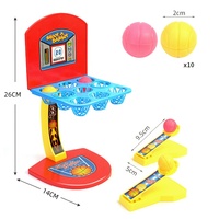 Jouet éducatif d'intérieur en plastique pour enfants, Mini jouet amusant de tir de bureau, Table de jeu de basket-ball avec certificat