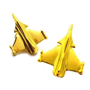 OEM artifgifts personalizzato 3D Pin distintivo in metallo aereo e spilla in elicottero con Angel & Cross Fashion temi - Product Image 1