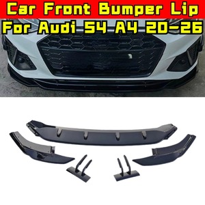 สำหรับ Audi S4 A4 2020-2026 ชุดแต่งสปอยเลอร์กันชนหน้า ดิฟฟิวเซอร์ ช่องระบายอากาศด้านข้าง อุปกรณ์เสริม - Product Image 1