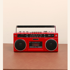 Hot Sale Retro Portable <b>Cassette</b> <b>Recorder</b> AM FM SW Radio BT USB TF Card Dual Speakers RGB Light For Home Office Travel Use - Product Image 2