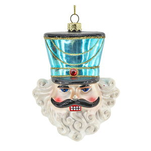 King <span class=keywords><strong>Smiley</strong></span> Head Pendentif en verre Arrangement de scène suspendu Décorations d'arbre de Noël Décorations de Noël Nouvel An <span class=keywords><strong>Couronne</strong></span> rose - Product Image 3