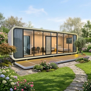 Casa Cápsula Modular Prefabricada Tipo Apple <span class=keywords><strong>con</strong></span> Paneles de Vidrio Completos para Villas, Resorts, <span class=keywords><strong>Apartamentos</strong></span> y Proyectos de Glamping - Product Image 5