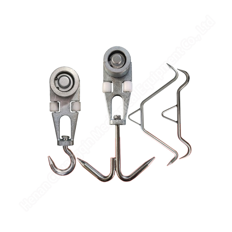 Attrape-cochon Fabater En Acier Inoxydable - Poteau Extensible 67-114,5 Cm, Câble Acier 4mm, Pour Contrôle Porcs