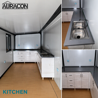 Conteneur extensible de 40 pieds, design moderne et étanche, maisons modulaires préfabriquées pliables de luxe pour hôtels et camps, à vendre à prix abordable