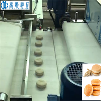 Hamburger- und Hotdog-Brotproduktionslinie für Lebensmittelfabriken Industrielle Brotbacklinie