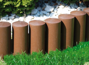 Clôture <span class=keywords><strong>de</strong></span> jardin en plastique imitation bois durable, bordure <span class=keywords><strong>de</strong></span> jardin, bordure <span class=keywords><strong>de</strong></span> clôture en PVC, panneau <span class=keywords><strong>de</strong></span> clôture à piquets, petite clôture <span class=keywords><strong>de</strong></span> jardin - Product Image 3