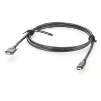 Kabel kamera industri USB 3.1 tipe-c dengan pelindung kepang dan konduktor tembaga murni jaket PVC