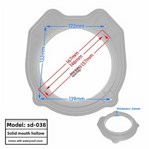 Soporte de Montaje para Altavoces con Junta de Sellado, Instalación No Destructiva, para Citroën, Hecho en China - Product Image 3