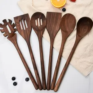 Conjunto de utensílios e equipamentos de cozinha, conjunto único em miniatura de acessórios para cozinha com colher de madeira, espátula, yiwu
