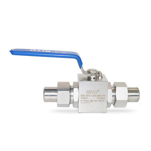 Vanne rotative manuelle NH haute pression en acier inoxydable 304/316 à barre carrée, à sertir et soudée, pour eau et gaz, vanne rotative huile/gaz - Product Image 1