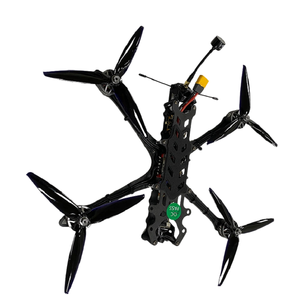 Kit de Dron FPV X05-1 de 5 Pulgadas con Marco de Fibra de Carbono, Cámara HD de 720P, Distancia de Transmisión de Imagen de 10 km, Motor sin Escobillas, Quadcopter Rc - Product Image 1