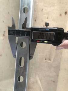 TOPFIX Top Qualité <span class=keywords><strong>Meilleure</strong></span> vente Zinc-Plaqué 27x18 Fente laminé à chaud c profil pour le soutien - Product Image 5