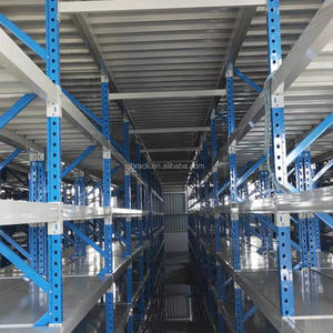 חם למכירה תעשייתי מבנה פלדה מחסן אחסון מדף כבד משרד כבד mzzanine rackking רב עם מדרגות - Product Image 5