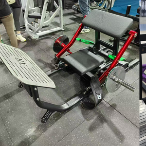 Máy tập mông chuyên nghiệp bằng thép, sử dụng đĩa tạ, hỗ trợ tập đẩy hông, chức năng tập thể hình - Product Image 3