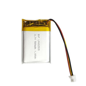 Литий-полимерный аккумулятор <span class=keywords><strong>3</strong></span>.7V 500mAh EWT LP602535 (1.85Wh, 12г) с <span class=keywords><strong>3</strong></span>-жильным предварительно подключенным кабелем для маломощных устройств и микроаксессуаров - Product Image 6