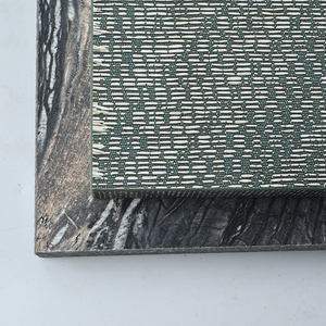 Tablero de Partículas con Textura Tejida <span class=keywords><strong>Verde</strong></span>, Resistente al Desgaste, con Patrón de Mármol para Decoración Comercial - Product Image 3