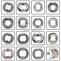 Plaquettes de frein de moto GXKSAT pour CG125 CD70 SUPRA WAVE125, tambour de frein avec garniture de frein de haute qualité