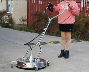 Limpiador de Superficies Giratorio de Acero Inoxidable Multifuncional de 5000 psi con Chorro de Agua a Presión de 20 y 22 Pulgadas - Product Image 2