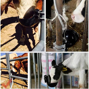 Plastica automatica bevitori di animali nuova condizione di bestiame e cavallo galleggiante palla ciotola di acqua con coperchio per uso agricolo - Product Image 3