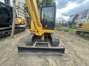 Máy xúc đào Komatsu PC56 cũ, bền, gầu 0.2m, máy đào chính xác dùng cho xây dựng dân cư, máy xúc Komatsu PC56-7 - Product Image 1