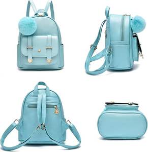 Sac à dos unisexe personnalisable, best-seller, en similicuir durable, respirant, antivol, géométrique, imperméable, avec logo, idéal pour l'école - Product Image 3