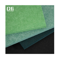 ISO 9001 Geluidsisolerende Polyester Akoestische Panelen OEKO-TEX 100 Milieuvriendelijke Effen PET Akoestische Panelen voor Akoestische Oplossingen