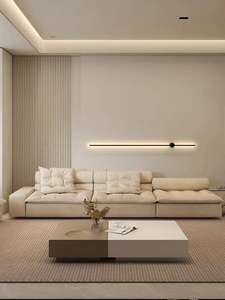 ชุดโซฟาห้องนั่งเล่นในบ้านแบบทันสมัยผ้ากำมะหยี่ที่นั่งพักผ่อนแบบหนึ่งที่นั่ง - Product Image 4