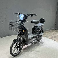 Bicicletas eléctricas de 2 ruedas de bajo precio, bicicletas de neumáticos anchos, ciclomotor eléctrico de 750 W, bicicletas ple