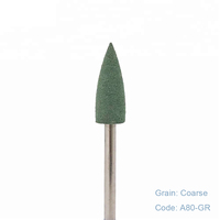 Embout de ponceuse à ongles en caoutchouc de silicone, tête en forme de balle 6*16mm, pour polissage de bijoux, jade, métal, manucure, pédicure