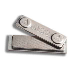 High Cost Performance <b>Small</b> Size Replaceable Soft Enamel Protective Cloth Nameplate - Product Image 6