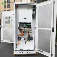 Système de Stockage d'Énergie Solaire JApower 100kW 240kWh 125kW 265kWh Tout-en-un Hybride ESS avec Onduleur Hybride Deye pour Solaire Commercial