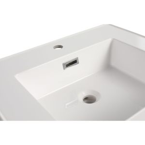Solo lavabo de tocador de baño de resina DB - Product Image 4