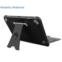 ODM/OEM Tablet Laptop Industri Tangguh 2-in-1 Baru 12-inci dengan Kartu SIM 5G Tahan Banting Desain Lepas Pasang Layar Sentuh & Keyboard