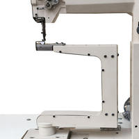 360 °   Machine à coudre industrielle multifonctionnelle à colonne haute rotative pour la fabrication de bottes d'équitation et de chaussures en cuir avec moteur central