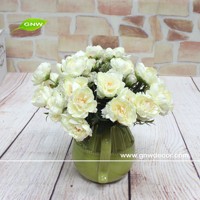 Glycine artificielle en plastique, décoration d'intérieur, mariage, vente en gros, couleur ivoire, soie, œillet, tournesol, orchidée, hortensia, rose, pivoine
