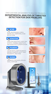 Analyseur de peau Magic Mirror : Scanner de teint alimenté par l'IA, spécialisé dans la zone du nez pour les examens faciaux en salon - Product Image 5