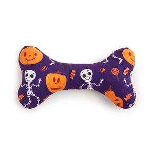 2024 yeni 8 adet bir paket sıcak satış Pet cadılar bayramı doğum günü partisi sondaj peluş kemik şekilli köpek oyuncaklar - Product Image 3