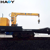 Grue de levage à plateforme hydraulique mobile télécommandée HAOY 4 tonnes