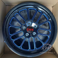 Jantes forgées HS Beadlock 15x10 17x4.5 18x5J 17x10J 18x11J 5x120 5x112 5x14.3 pour Drag Racing Nissan GTR M340i BMW Ford GT