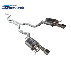 ท่อไอเสียแคทแบคประสิทธิภาพสูง SS304 สำหรับ Jaguar XE XEL XFL XJL F-PACE พร้อมระบบวาล์วควบคุมเสียง - Product Image 1