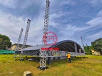 Concierto al aire libre Show Event Display Truss Aluminio Spigot Truss Aluminio Stage Truss para la venta
