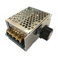 2000W 4000W 10000W AC 220V SCR Régulateur de contrôle de vitesse du moteur PWM Commutateur Régulateur de température Module d'entraînement haute puissance