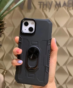 Nueva funda de teléfono móvil resistente a prueba de golpes PC + TPU Armor 360 con soporte de anillo giratorio para Vivo Y12S <span class=keywords><strong>V25</strong></span> Y35 Y16 Y76 Y75 Y15S Y02 - Product Image 5