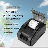 Vente directe d'usine POS58D sans fil pour imprimante thermique, connectable au bureau, imprimante Android/iOS, papier 57x40mm, 203 dpi