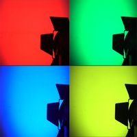 Projecteur Fresnel LED professionnel à zoom manuel 100W, lumière chaude, froide ou RGBL, éclairage de scène, théâtre, musée, DMX, projecteur de suivi