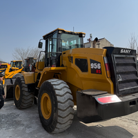 China Menawarkan Wheel Backhoe Loader, Front End Loader SANY956H5, Payloader, Mesin Konstruksi untuk Dijual