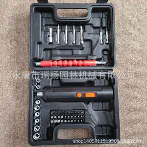 Juego de Destornilladores Eléctricos Mini, Batería de Iones de Litio de 12 V, 900 rpm, Kit de Herramientas Portátil para Reparaciones en el Hogar - Product Image 1