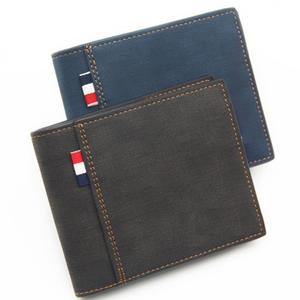Venta al por mayor elegante abierto-cerrado PU cuero hombres cartera Casual pequeño embrague con forro <span class=keywords><strong>de</strong></span> poliéster Simple hombre Billetera <span class=keywords><strong>De</strong></span> Cuero - Product Image 5